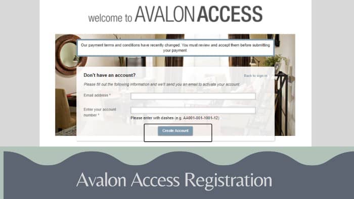 AvalonAccess-Registration